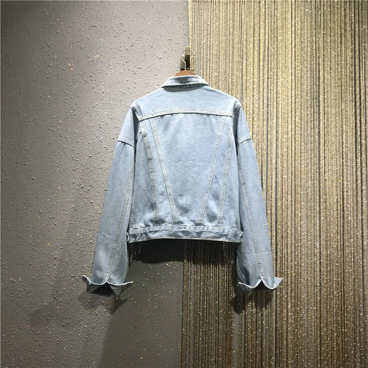 Denim and Rhinstones Jean Jacket