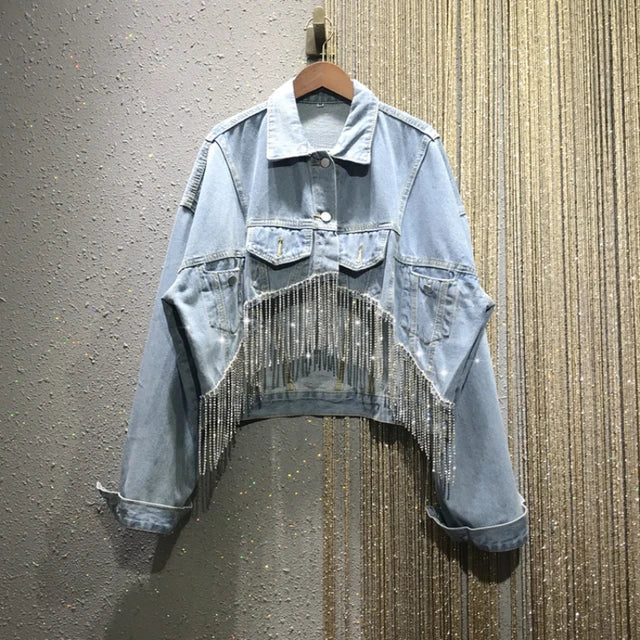 Denim and Rhinstones Jean Jacket