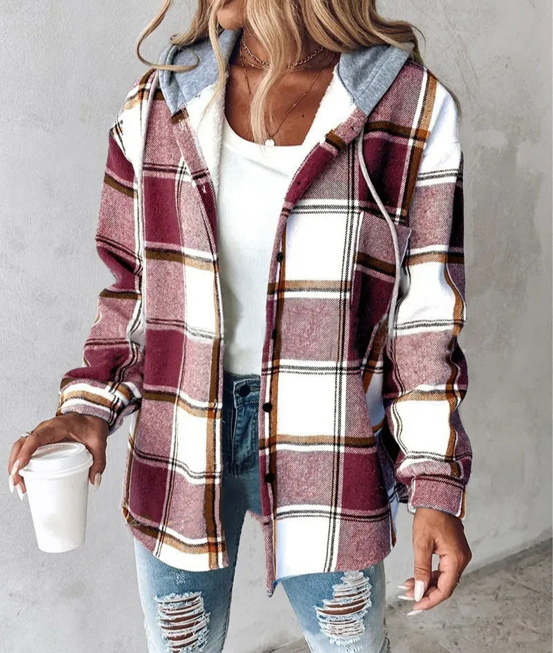 Women’s Plaid Jacket